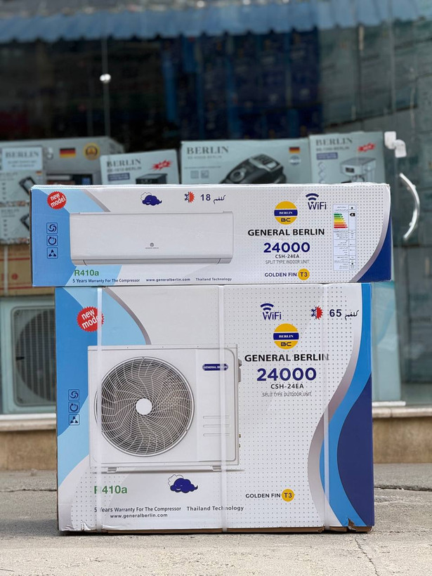کولر گازی جنرال برلین 24000جدید مدل CSH_24EA
