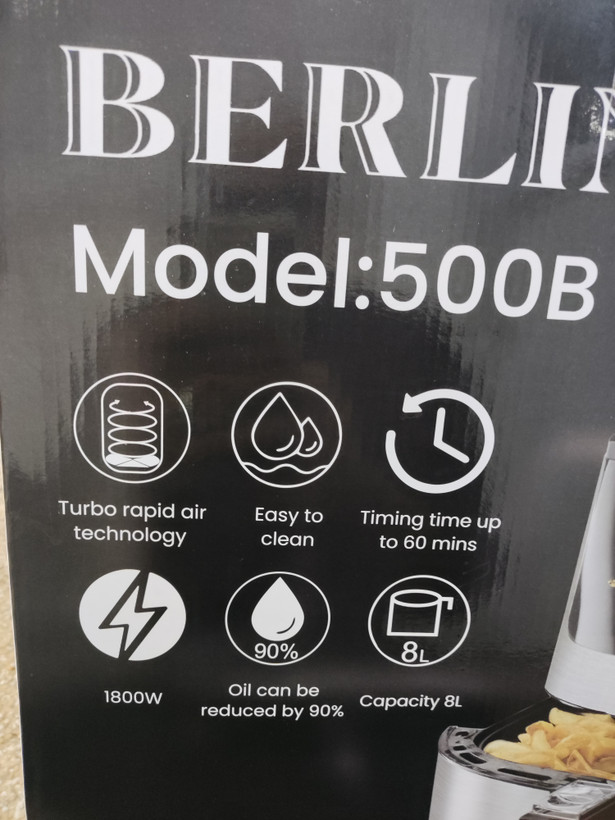 سرخ کن برلین مدل 500B